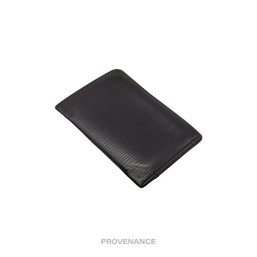🔴 Louis Vuitton Pocket Organizer Wallet - Black Epi Leather - Picture 4 of 9